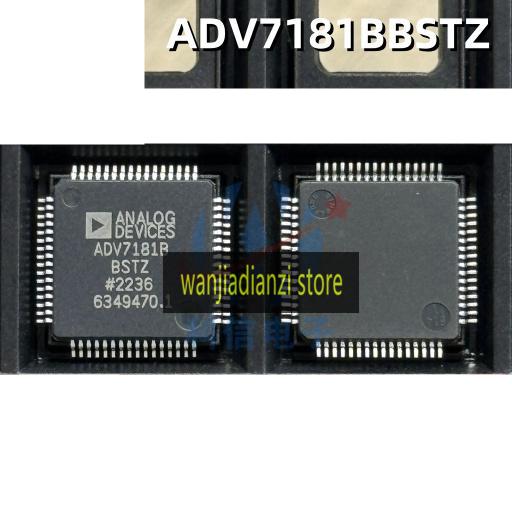 

ADV7181BBCPZ ADV7181BBSTZ new original imported QFP64 chip ADV7181 білий