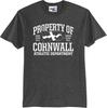 Property of Cornwall Athletic Department Distressed Unisex T Shirt (S-5X)