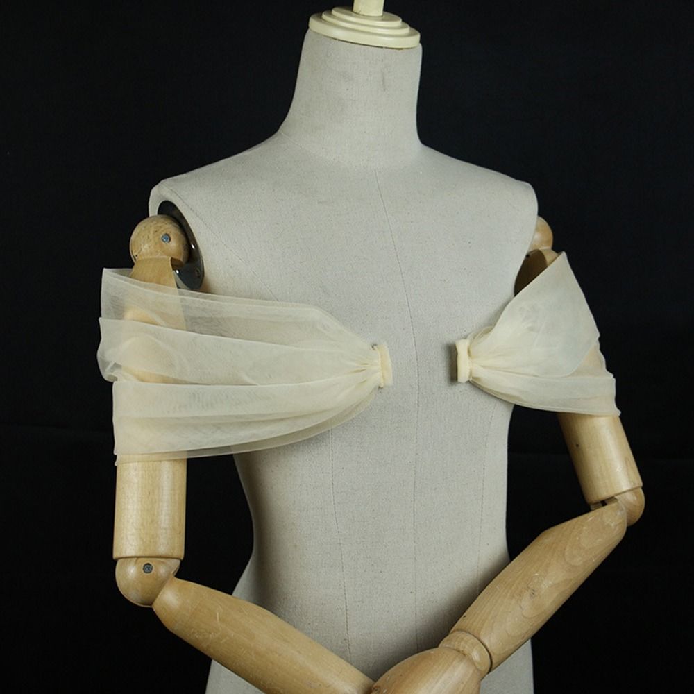 Elegant Detachable Sleeves Tulle Arm Covers Accessories Romantic Bridal Sleeves Bridal Party