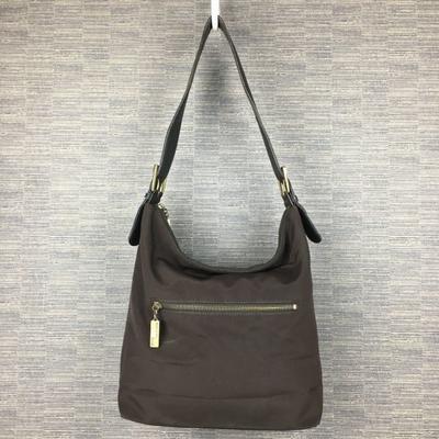 Shoulder Handbag Dark Brown(USED)