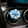 Car Perfume Clip Flower Air Outlet Car Air Freshener Peach Blossom Aroma Diffuser Car Decoration Accessories Fresh Air