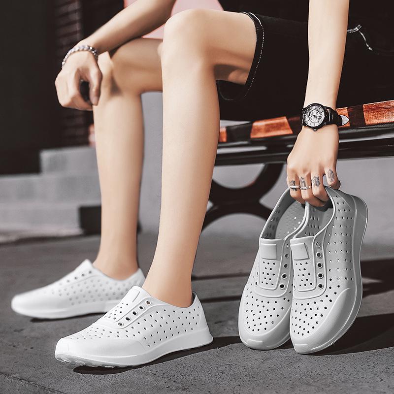LUCHI Summer Sports Waterproof Closed-Toe Sandals for Couples