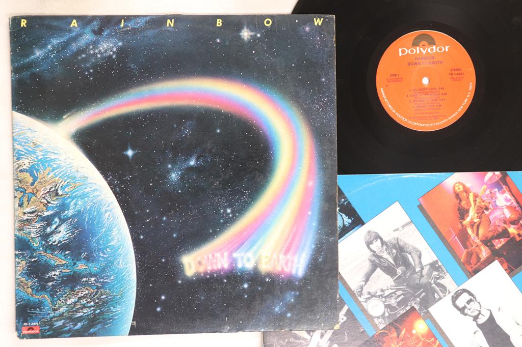 LP Record RAINBOW - Down To Earth PD16221 POLYDOR 1979 US Rock Used