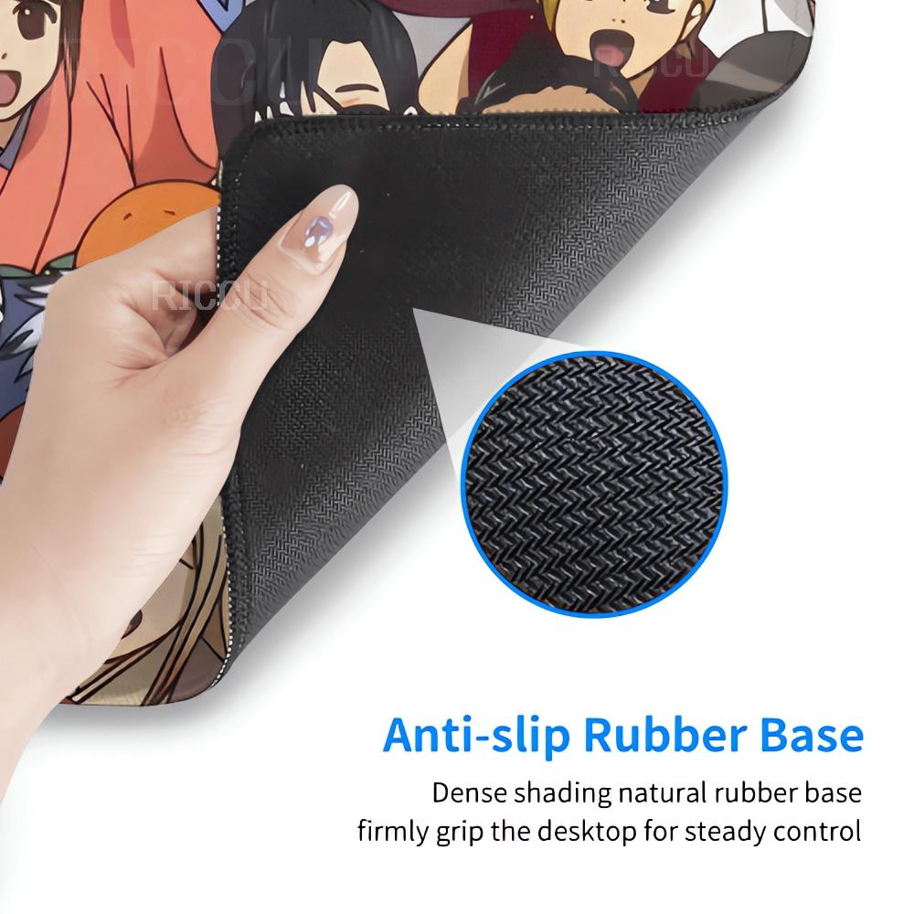 Anime xxl-Gintama Mouse Pad Anti-slip Offices Accessories Gaming Mousepad Desk keyboard Mat Office Rug Gamer Rubber Mats