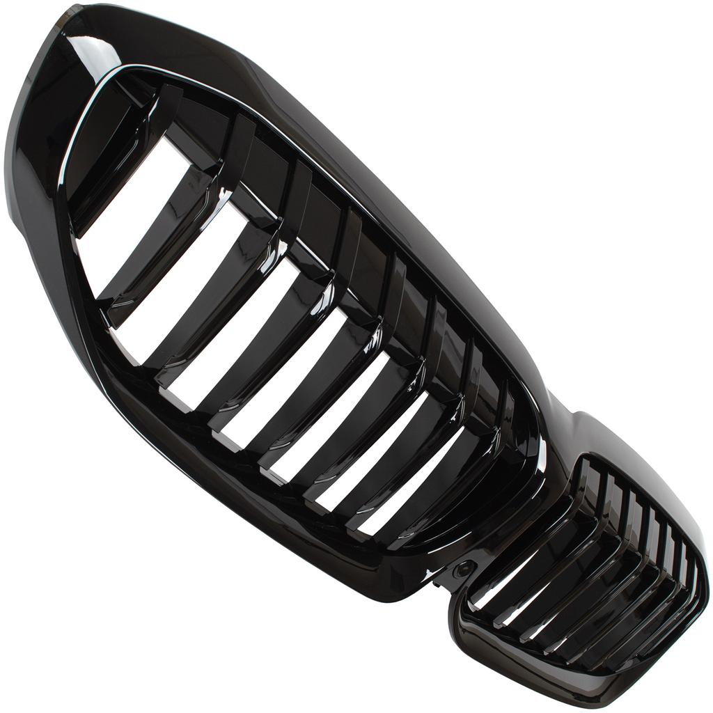 BMW 3 G20 G21 18-22 Headlight Grille (kidney) BLACK GLOSSY