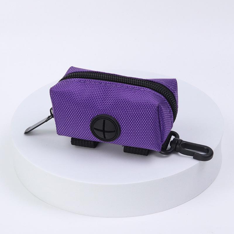 

Travel-Friendly Pet Waste Bag Pouch: Convenient, Compact, In Stock фиолетовый