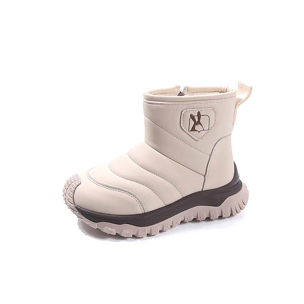 Winter Snow Boots For Children Waterproof Platform Teenager Kid's Plush Boots Thick Warm Boy's Girl's Cotton Shoes Warm Boots