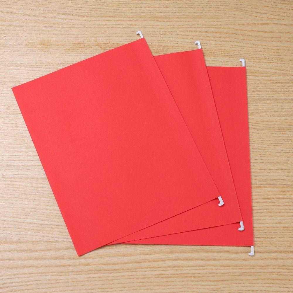 10PCS Durable A4 Hanging File Folder Letter Size Portable Hanging Document Clip Paper Large Capacity Document Holder Classroom