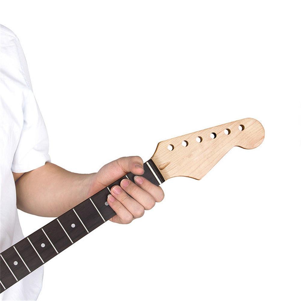 22 Fret Guitar Neck Wood Fingerboard Electric Guitar Replacement