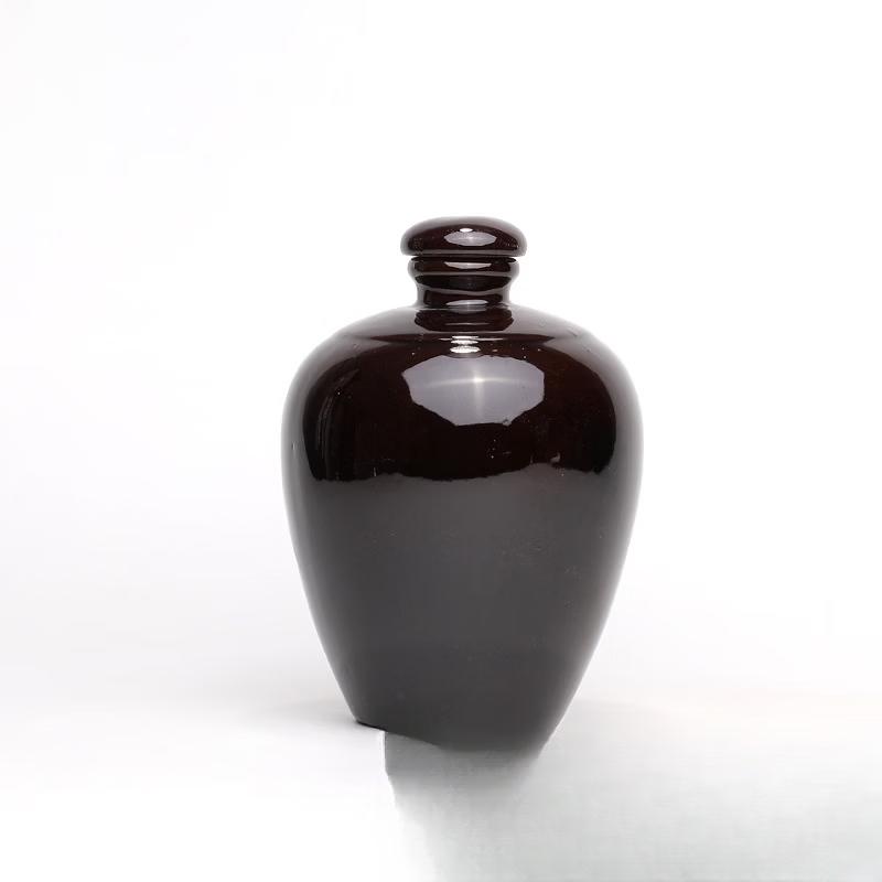 Shangqi Red Glazed Ceramic Wine Jar