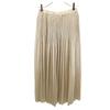PARIGOT made in Japan Maxi length Pleated skirt F gold Waist rubber Women Used