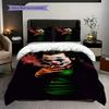 Joker'S Fiery Encounter Threepiece Set 1 Duvet Cover 2 Pillowcase Without Core Bedding Set Duvet Cover And Pillowcase Soft And Comfortable