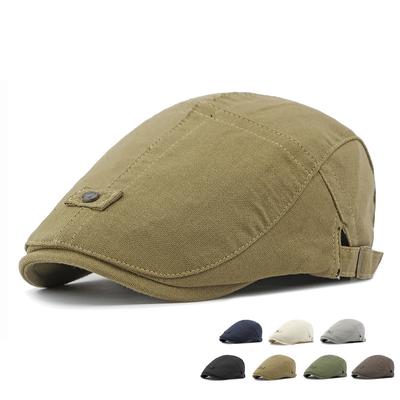 Hat Women Beret British Men's Cap