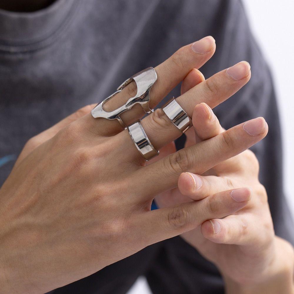 Comics Cosplay Accessories Korean Style Rings Female Finger Rings Knuckle Rings Armor Joint Rings