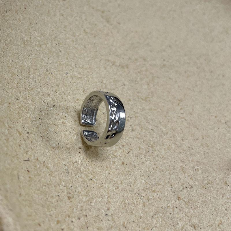 

Корейское широкое кольцо из фольги женское на указательный палец Ins холодный ветер золото ретро мода персонализированные украшения