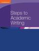 The Steps To Academic Writing Book