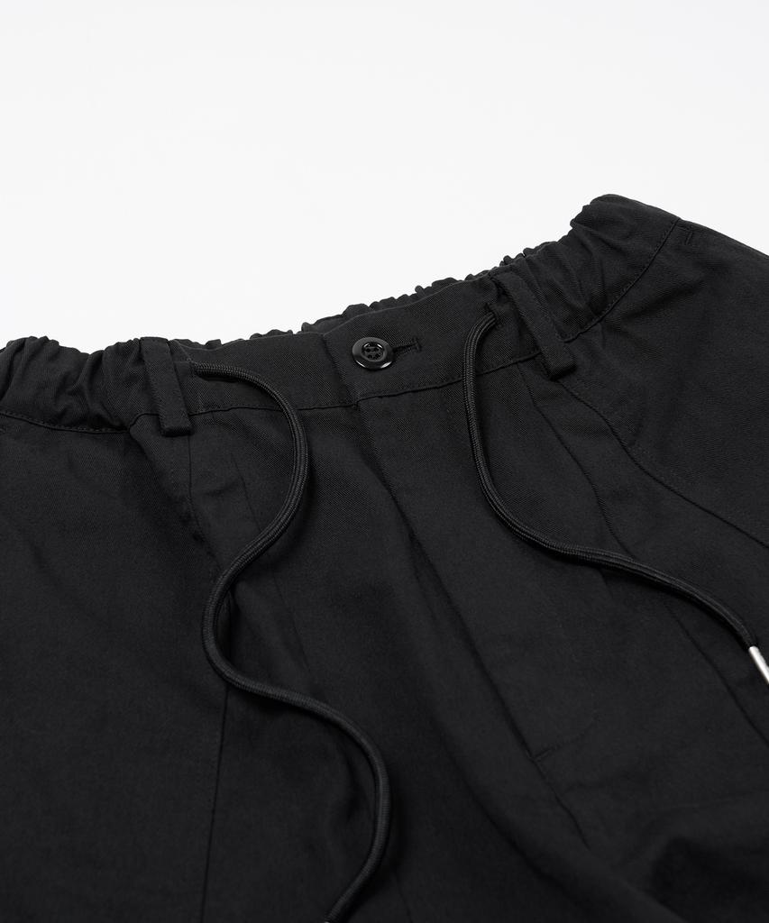 FRIZMWORKS Twill Cargo Balloon Pants _ Black