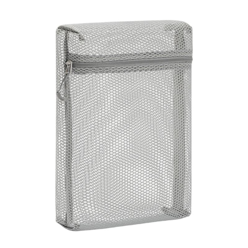 Portable Makeup Bag Travel Cosmetic Bag Mesh Wash Bag Toiletry Bag Clear Cosmetic Organisers Bag Lipstick Storage Pouch