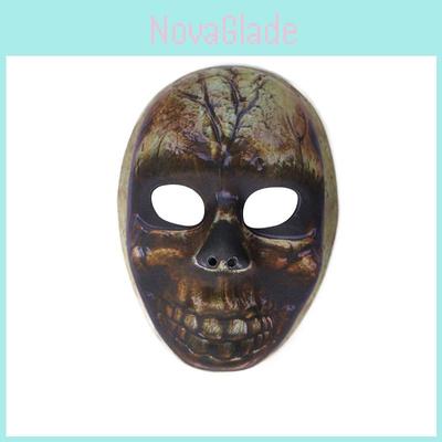 Halloween-Maske mit klassischen männlichen und weiblichen Totenschädeln für Bühnenauftritte und Kostümpartys