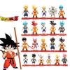 Dragon Ball Son Goku Figure Model Toy 7-7.5cm Plastic Collectible