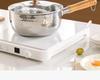 Extra Thick 304 Stainless Steel Yukihira Milk Pot, Uncoated for Baby Food, Cooking Noodles, Small Household Pan