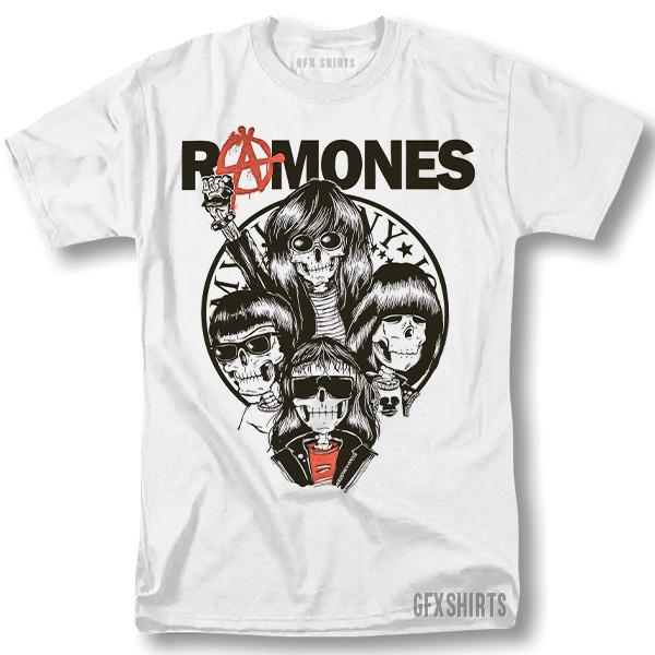 Ramones Shirt Presidential Seal Punk Rock Tour Merch Vntg Design T-Shirt M