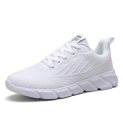 Wszystkie Czarne Damskie Buty Wiosna i Jesień Siatkowe Buty Damskie Oddychające Czarne Buty Sportowe Damskie Miękkie Podeszwy Buty do Biegania Codzienne Buty dla Par