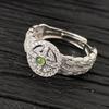 S925 Premium Silver Zodiac Dragon Ring For Women With Stylish Open Design Ideal For Daily Wear