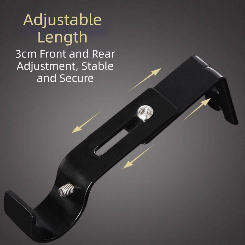 Metal Construction Curtain Rod Hook Universal Hanging Hook  Roman Pole Application