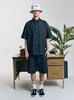 CONTEMENT Lyocell Denim Snap Front Shirt