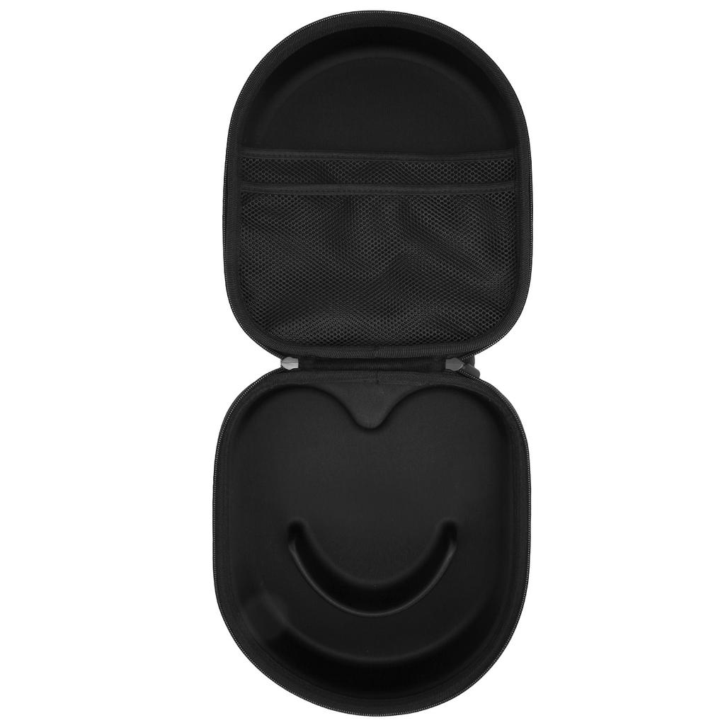 Headphone Case Waterproof Hard Shell Inner Mesh Pocket Protective Air Purifying Headset Carry Bag wi
