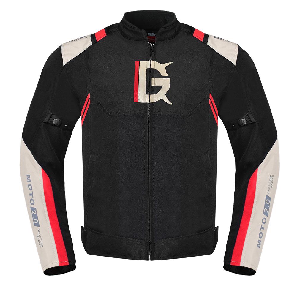 Men s All-Season Windproof Motorcycle Racing Suit: Protective, Warm, Anti-Fall Riding Jacket L