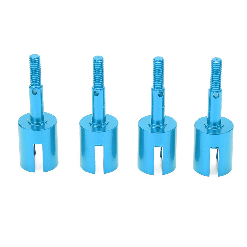 4Pcs RC Diff Cup Differential Joint Cup Aluminium Upgrade Part for Tamiya TT02 1/10 RC VehicleBlue