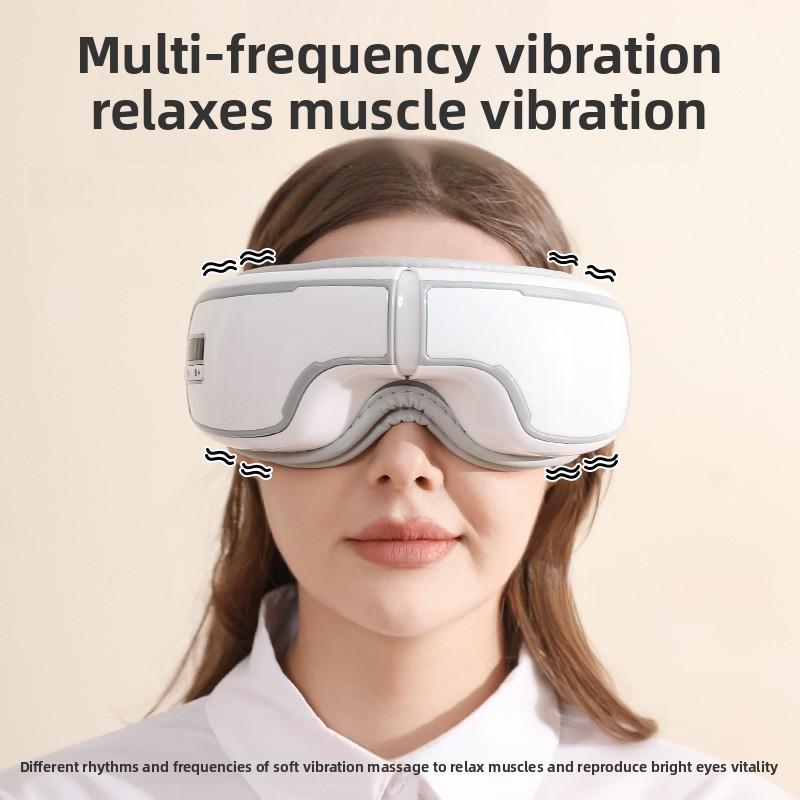 Smart Hot Compress Eye Massager Vibration Eye Protection Instrument Massager Bluetooth Music Eye Massager