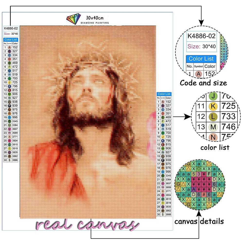 5D Diy Diamant Pictură Credință Set cusături de cruce Broderie cu diamant complet Mozaic Artă Imagine cu strasuri Decor Cadou