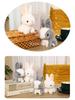 Adorable White Rabbit Plush Toy: Cute Cartoon Rabbit Doll Pendant