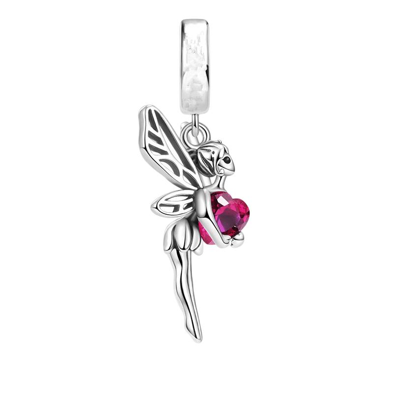 New Sparking Cross Angel Charm Bead Charms Dangle Authentic Snake Compatible With Copper Bracelets Necklaces Bead Charms Ideal For Diy Jewellery Women