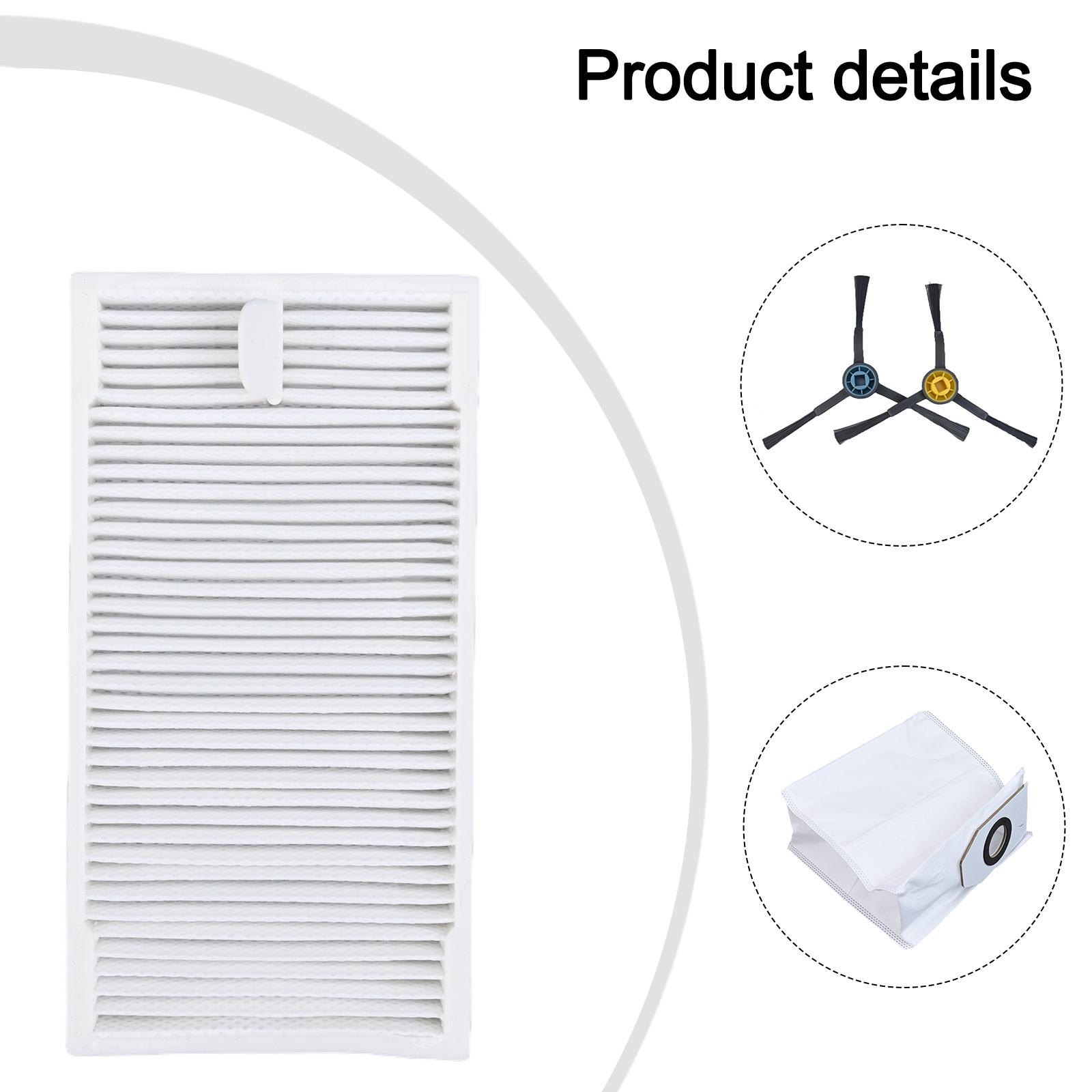 

1 Комплект Для Midea V12/ Для Eureka J12 Для Ultra Filter Мешок для тряпки-швабры Комплекты боковых щеток Аксессуары для пылесоса Запчасти для замены China Mainland