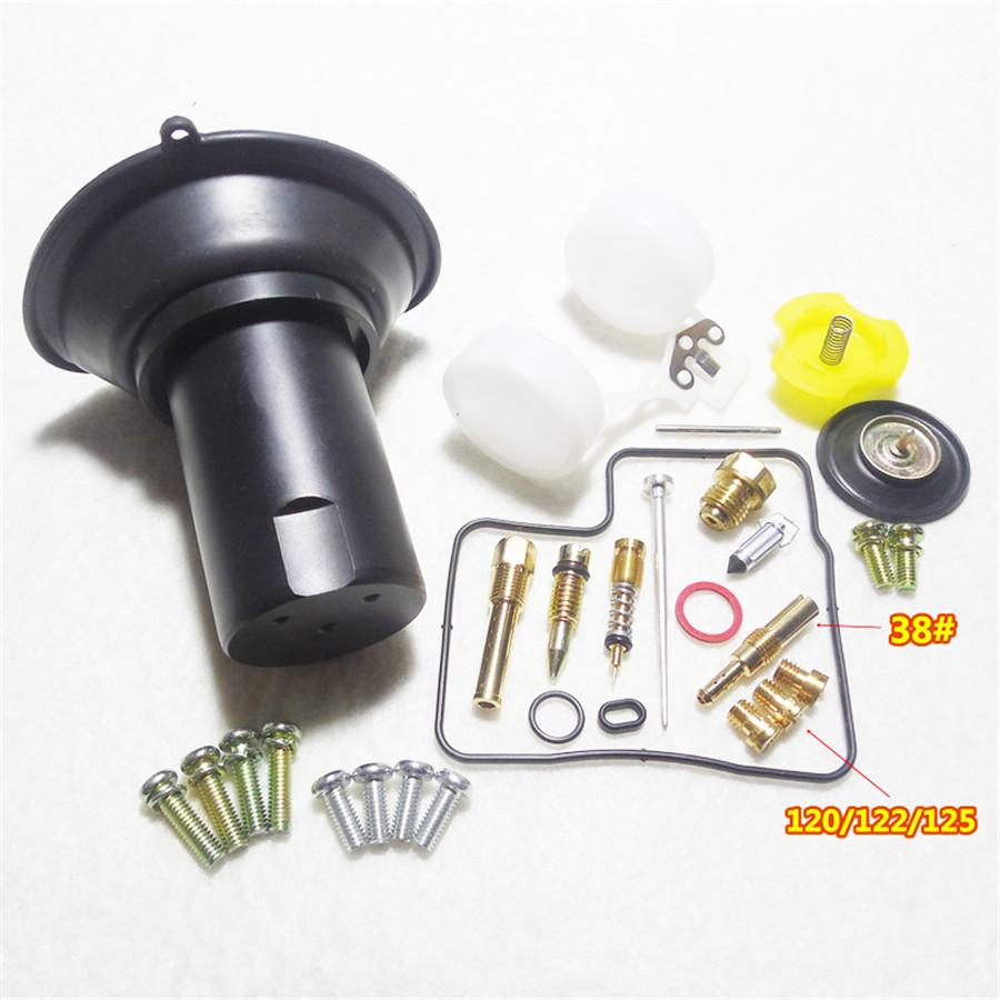 Motorcycle Carburetor Repair Kit W/ Plunger Assembly Float For 89-98 Honda PC800