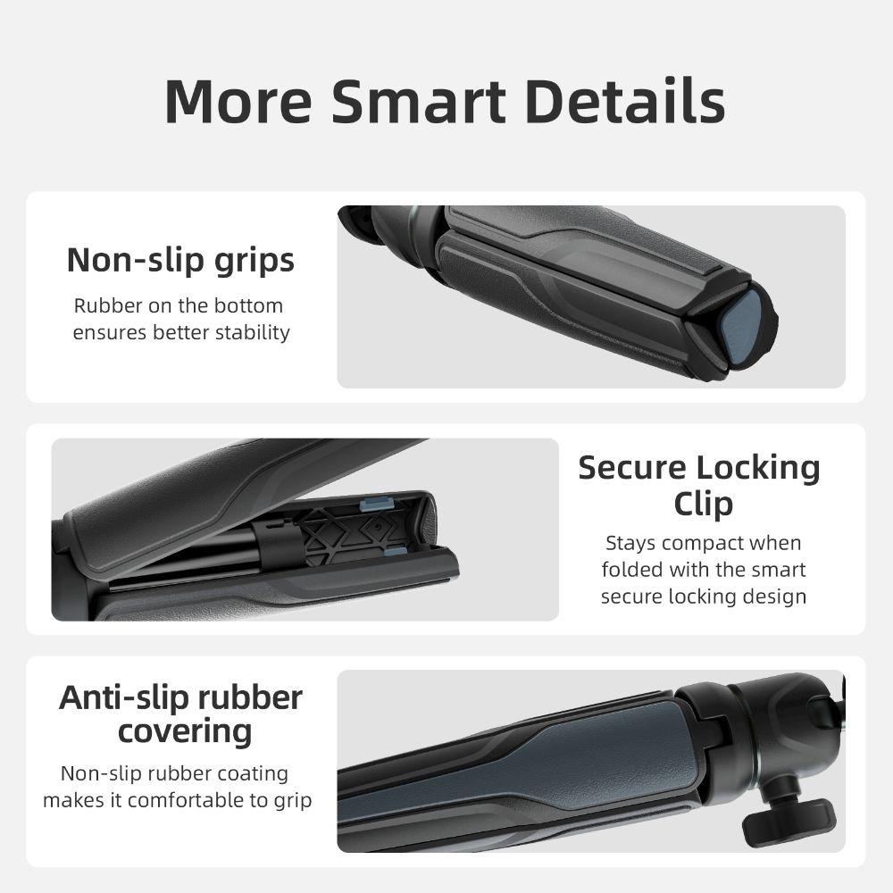 2-in-1 Selfie Stick Tripod for Insta360/DJI Osmo Action Action Camera Accessories