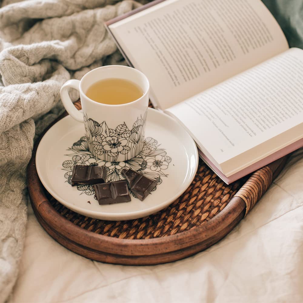 [Officially Imported] Arabia Crocus Mug, 0.3L, Black, 1062354