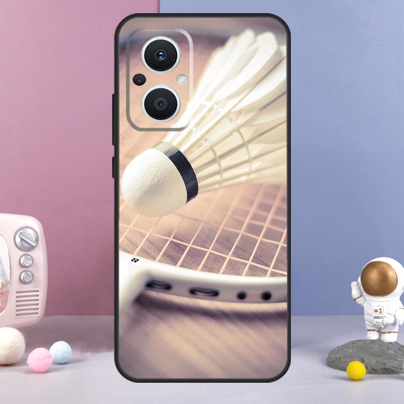 Badminton Sport Funda For OPPO Reno 14 F 11F 12F 13F 10 11 12 13 Pro 7 8 Lite OPPO Find X8 X6 X5 X9 Pro Case