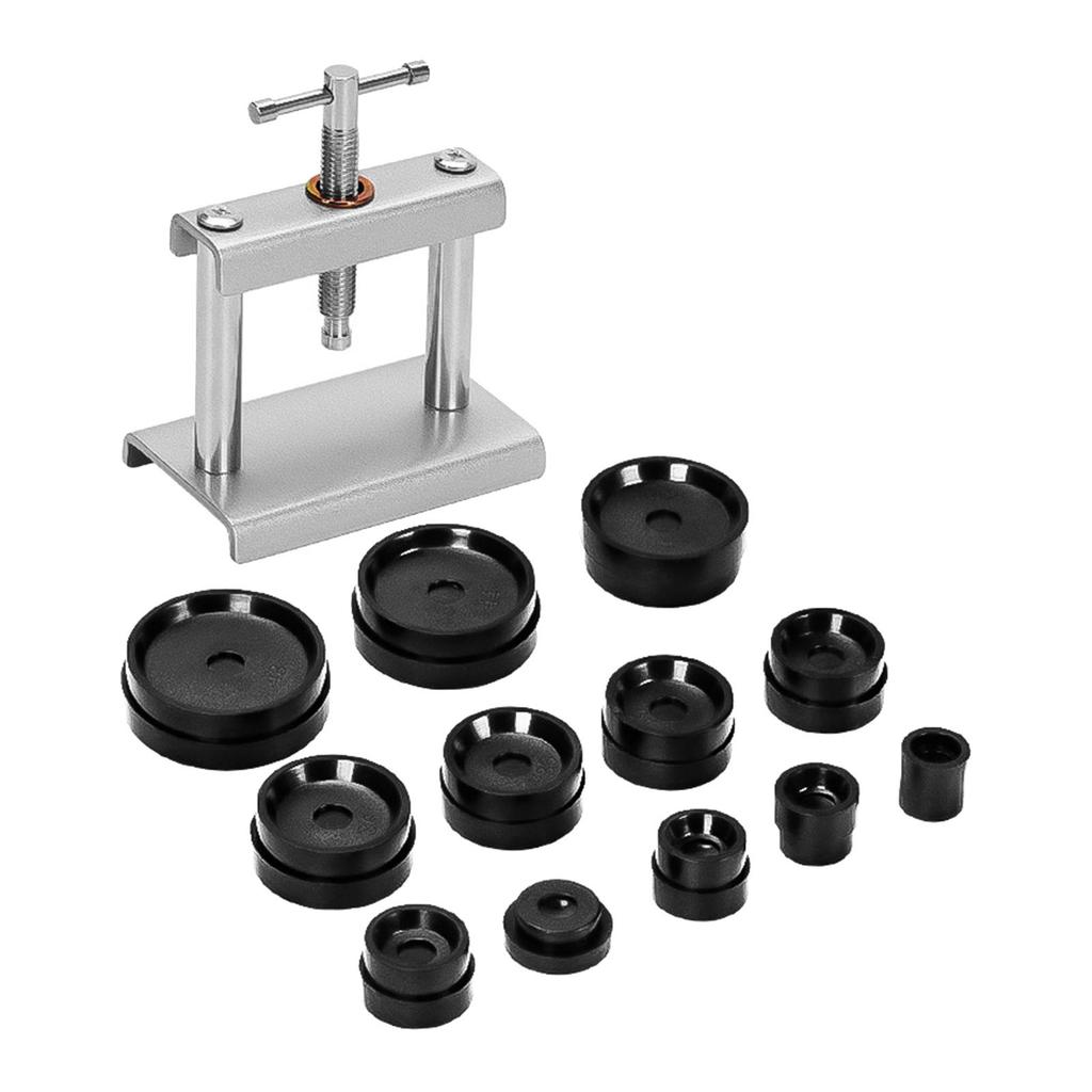 Watch Repair Tool Back Cover Capper Watch Repair Kit Professional Watch Press Tool Set