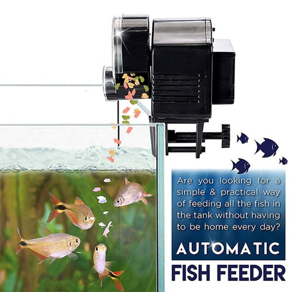 Pet Supplies Automatic Fish Tank Fish Feeder Feeding Device Fish Food Dispenser Aquarium Timer