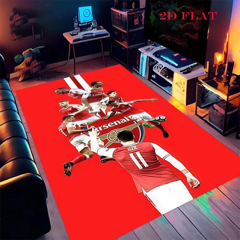 

Arsenal Carpet Rug for Living Room Bedroom Home Sofa Decoration,Kids play Nonslip Floor Mat 40x60cm( 15x23in )