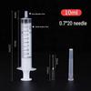 Veterinary Disposable Sterile Syringe Needle Tube Injector for Feeding and Infusion