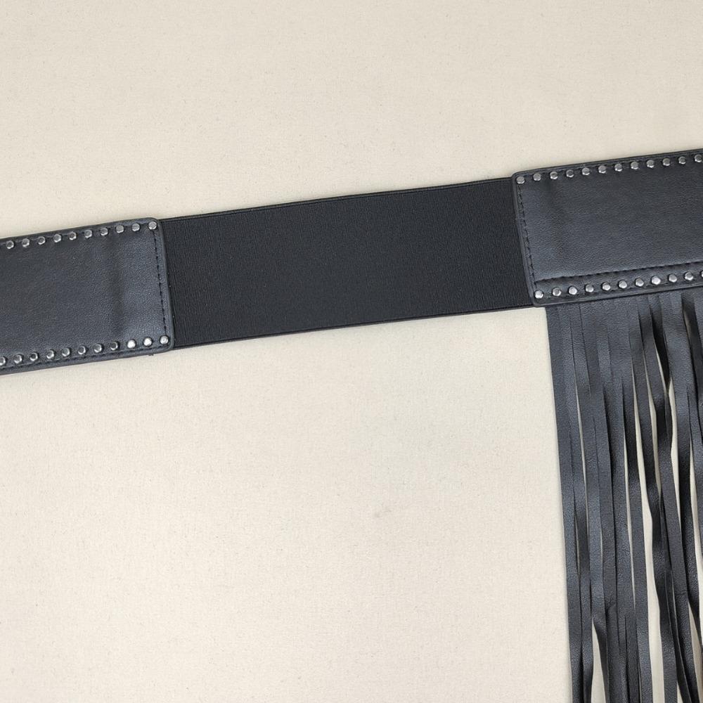 Zink Zinklegierung Nieten Gürtel Jeans Dekor Punk Gürtel Mode Quasten Bund Hüftaccessoires