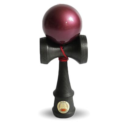 New Arrival In 2024 by Japan Kendama Adult Kendama Made by Yamagata Kobo Kitsusako Original Black X Red Competition Kendama [Certified Association]
