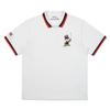 Malbon Golf Eagle Bucket Flag Polo Shirt White (Man)