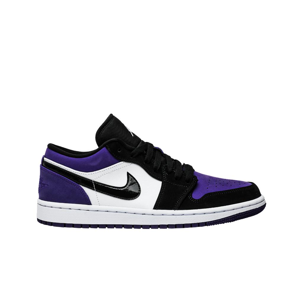 Jordan 1 Low Court Purple